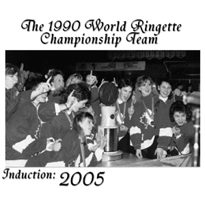 The 1990 World Ringette Championship Team